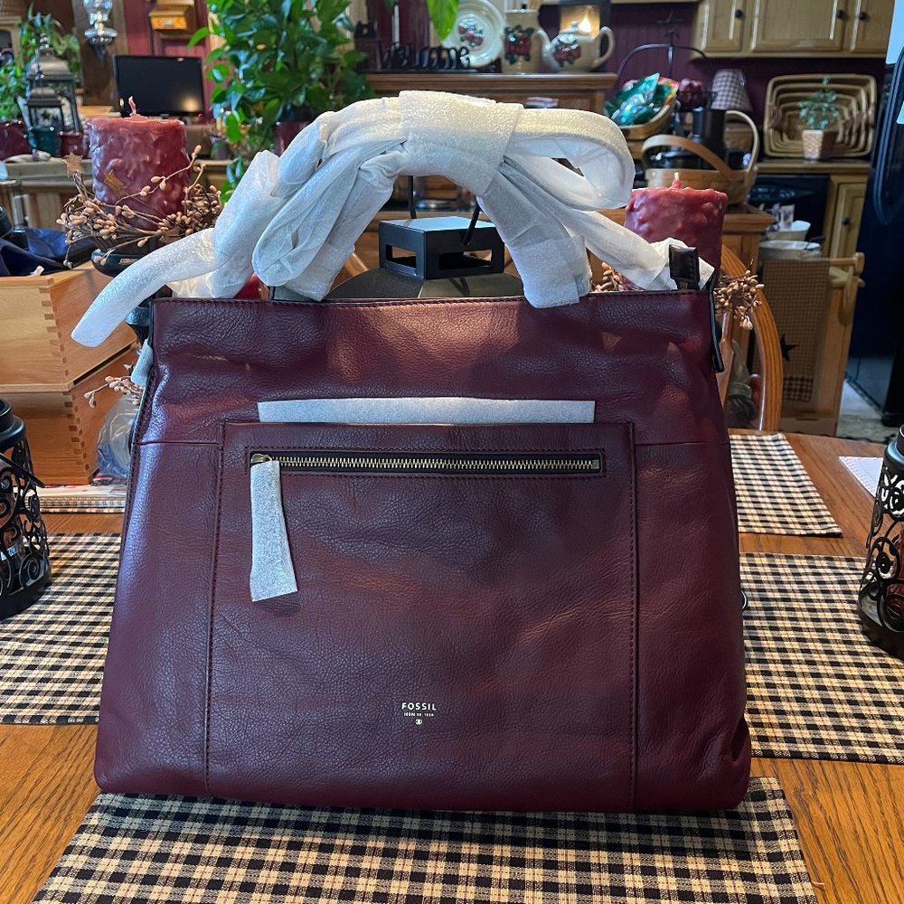 NWT Fossil Vickery Work Tote